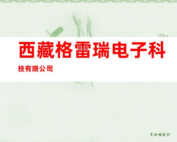 西藏格雷瑞电子科技有限公司