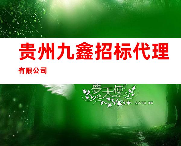 贵州九鑫招标代理有限公司