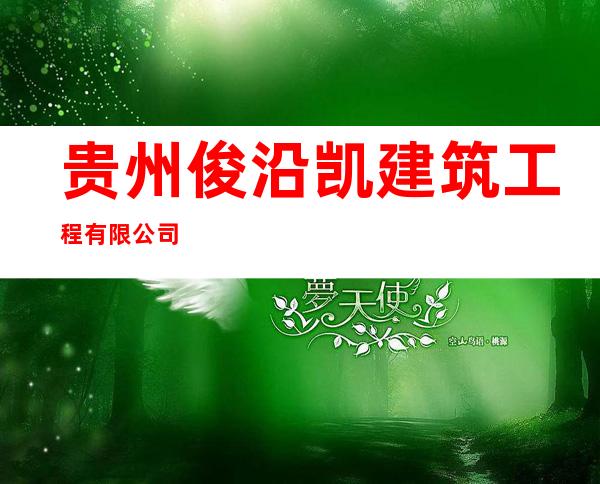 贵州俊沿凯建筑工程有限公司
