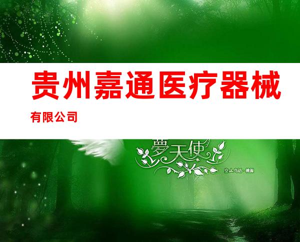 贵州嘉通医疗器械有限公司