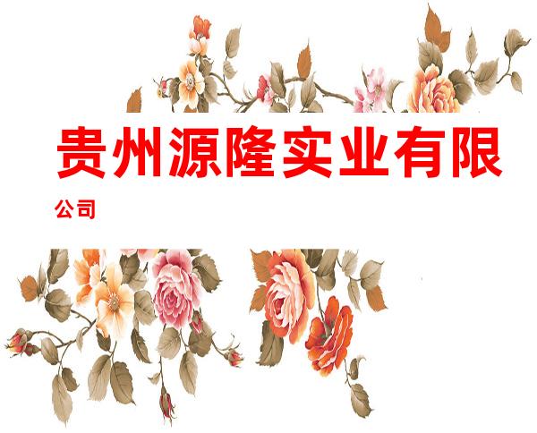 贵州源隆实业有限公司