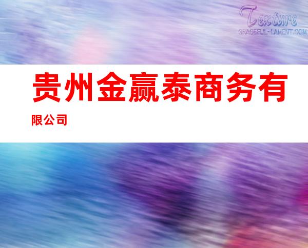 贵州金赢泰商务有限公司