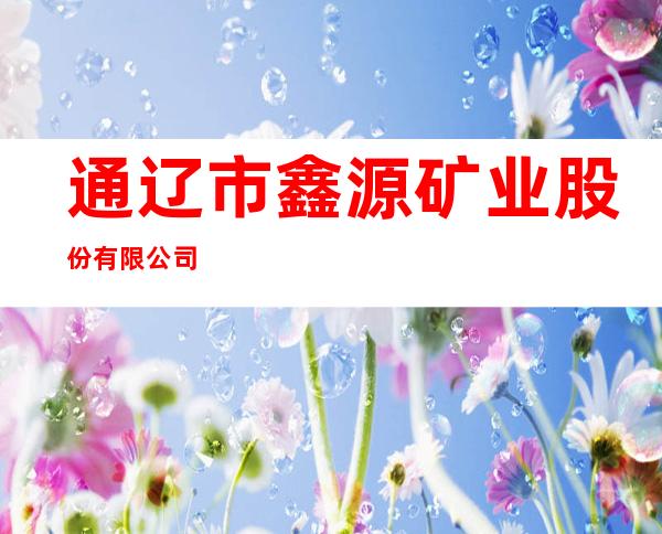 通辽市鑫源矿业股份有限公司