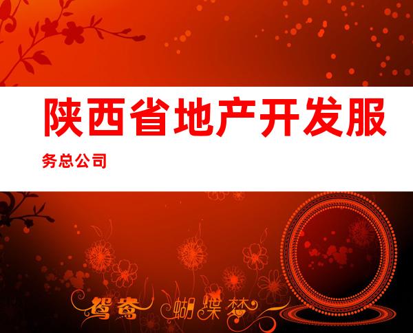 陕西省地产开发服务总公司