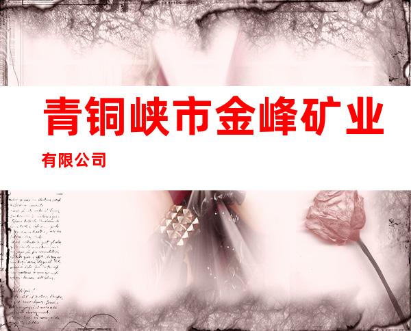 青铜峡市金峰矿业有限公司
