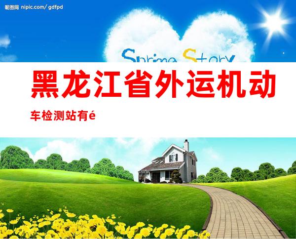 黑龙江省外运机动车检测站有限公司