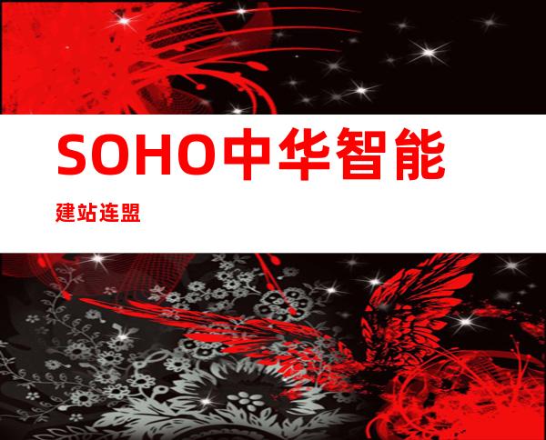 SOHO中华智能建站连盟